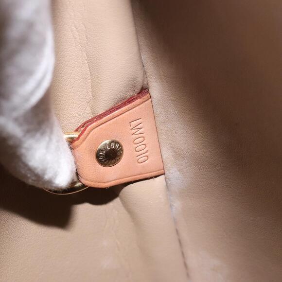 LOUIS VUITTON Monogram Vernis Houston Hand Bag Beige M91004 - Picture 13 of 13